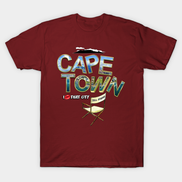 I love the city of Cape Town Cape Town South Africa TShirt TeePublic